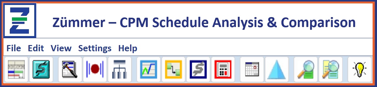 The Official Site for Zümmer – CPM Schedule Analysis & Comparison